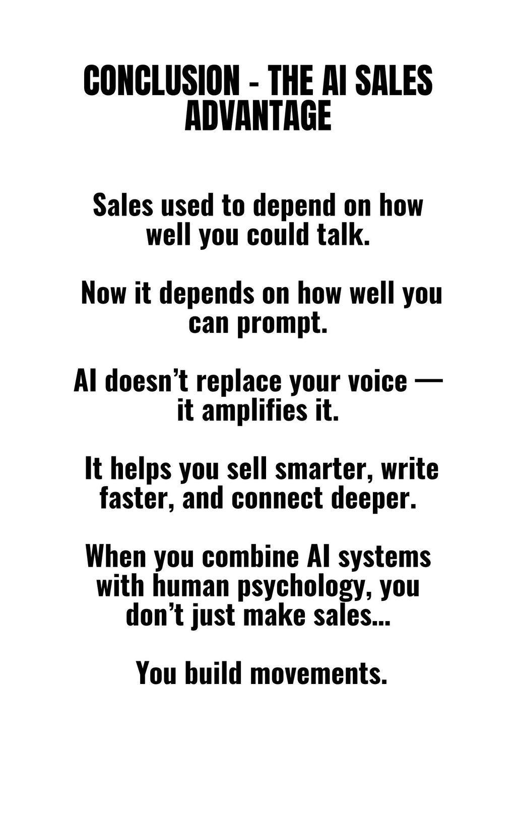 4. AI for Sales & Copywriting